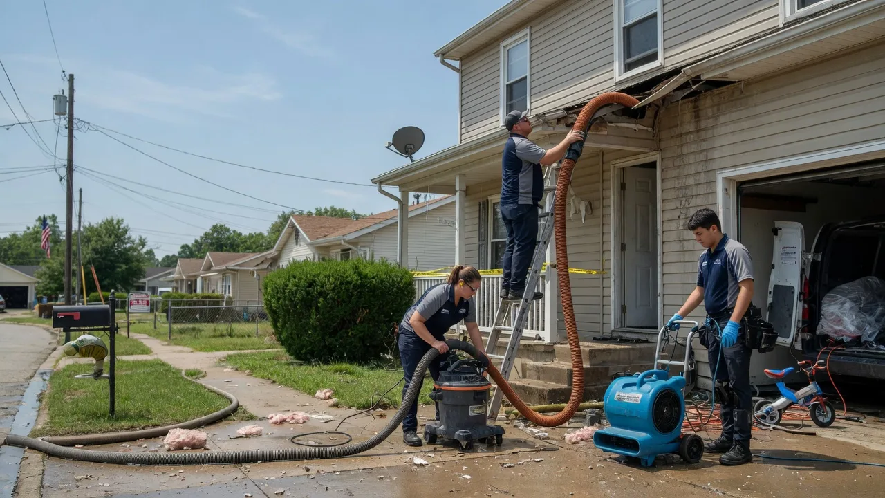 Water Damage Restoration in Atlanta, IL near me